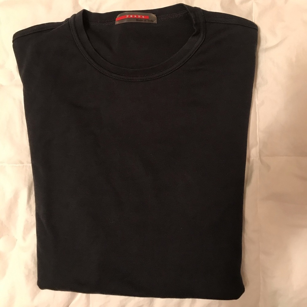 VINTAGE PRADA logo shirt